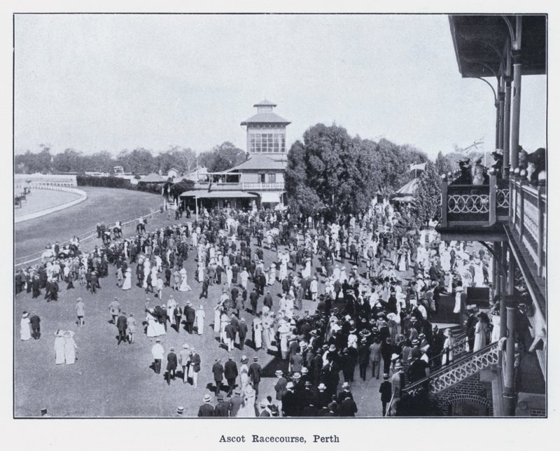 Ascot Racecourse, Perth by Photographer Australian