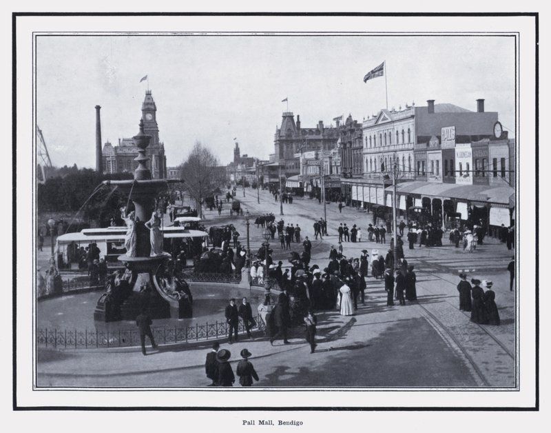 Pall Mall, Bendigo by Photographer Australian