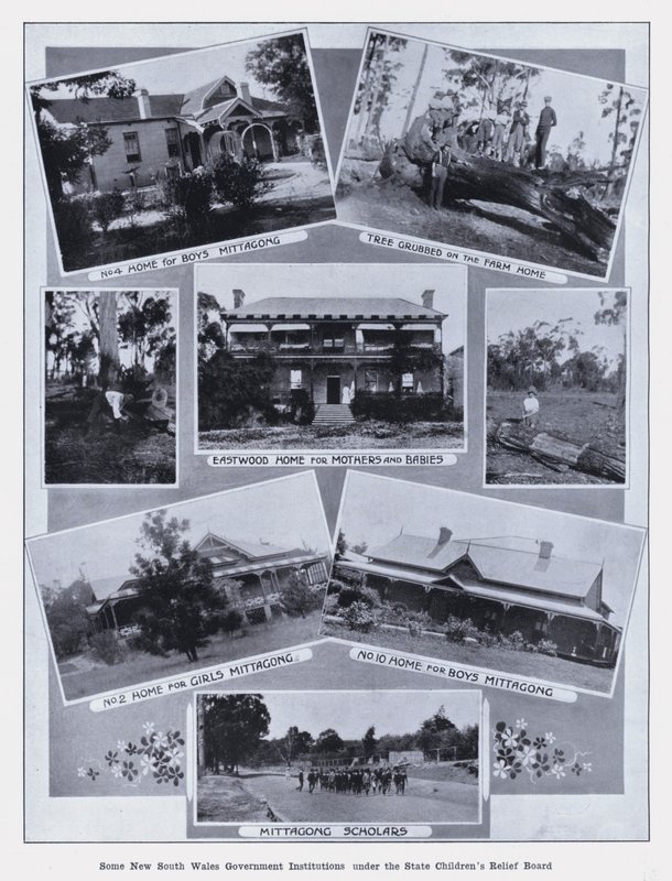 Some New South Wales Government Institutions under the State Children