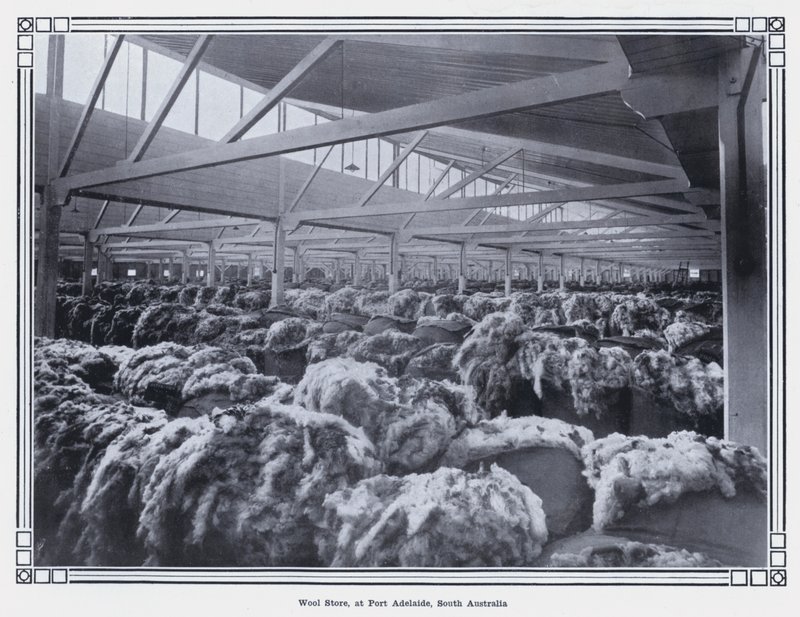 Wool Store, at Port Adelaide, South Australia by Photographer Australian