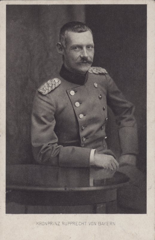 Crown Prince Rupprecht of Bavaria, German military commander of the First World War by Photographer German