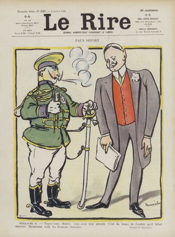False Start (Illustration for Le Rire) by Pierre Georges Jeanniot