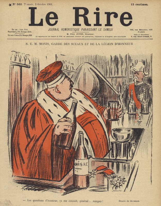 Illustration for Le Rire by Pierre Georges Jeanniot