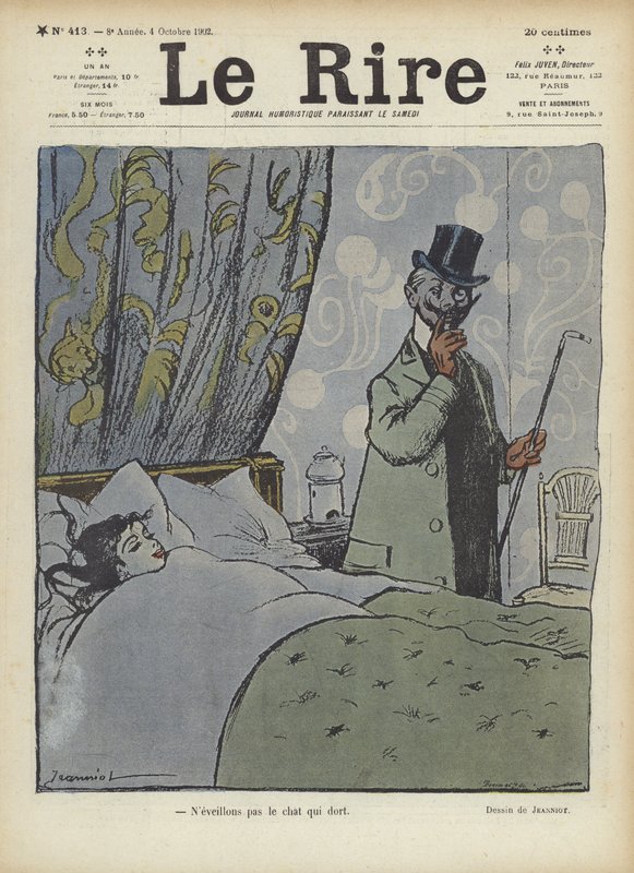 Illustration for Le Rire by Pierre Georges Jeanniot