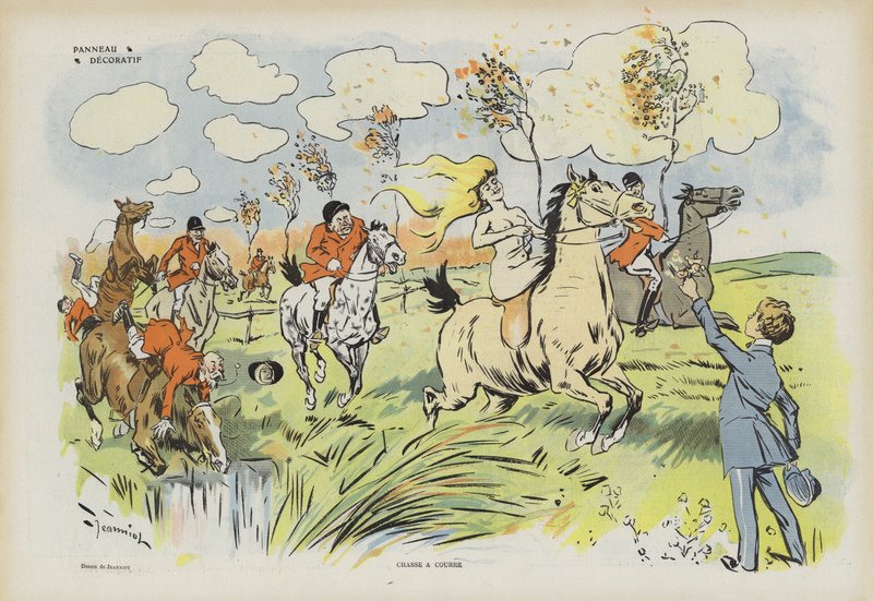 Illustration for Le Rire by Pierre Georges Jeanniot