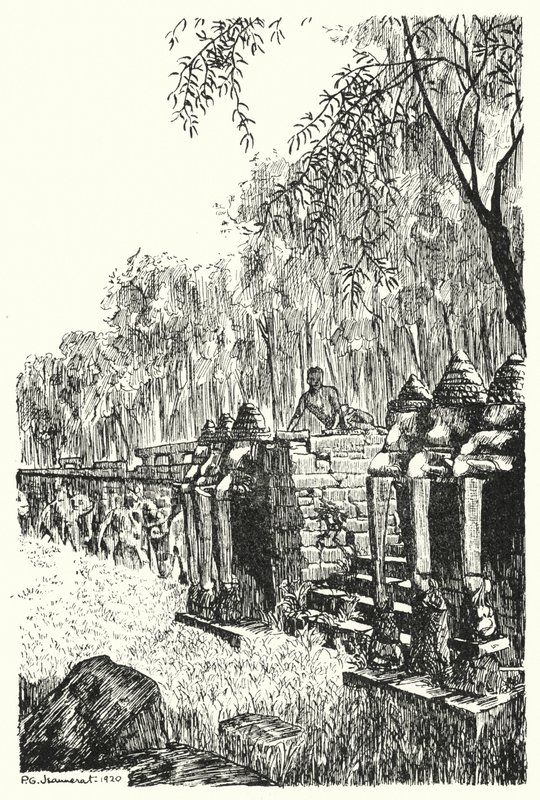 Side perron of the Elephants