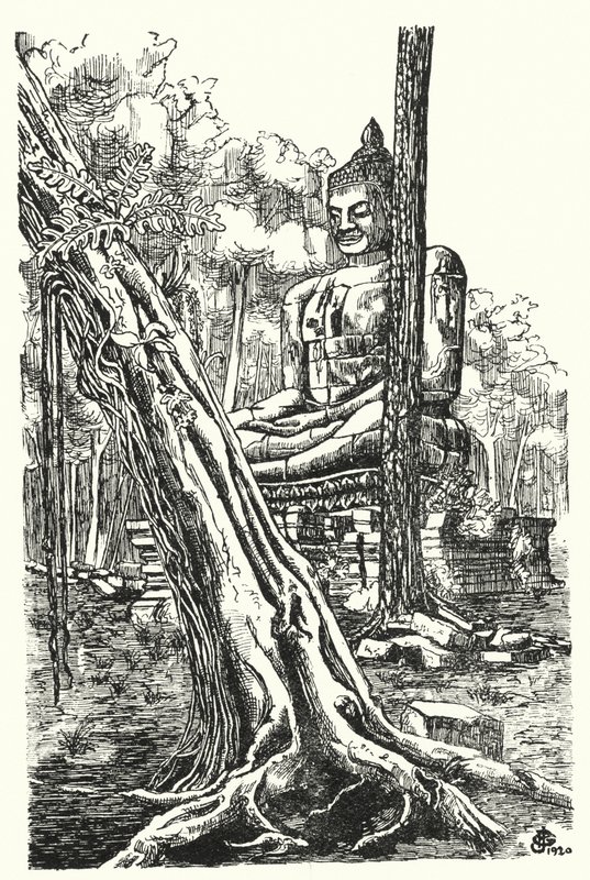 The Buddha of Tep Pranam by Pierre Jeannerat de Beerski