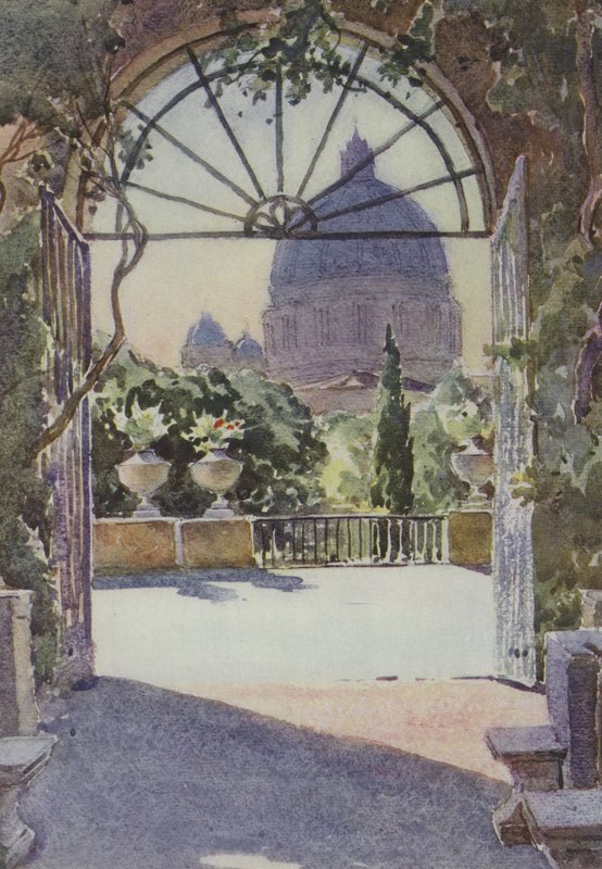 The Gardens of the Vatican by Pierre Vignal