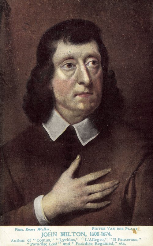 John Milton by Pieter van der Plas or Plaas