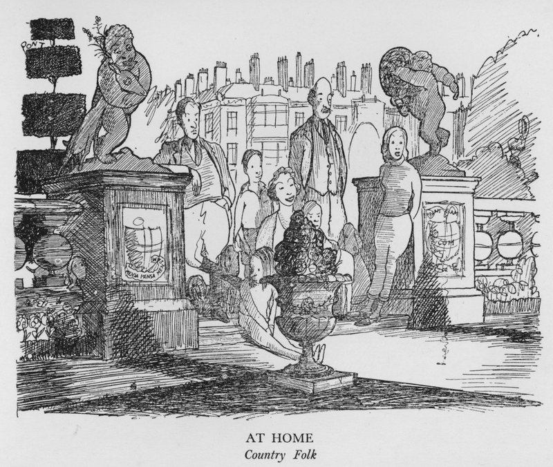 At Home, Country Folk by Pont