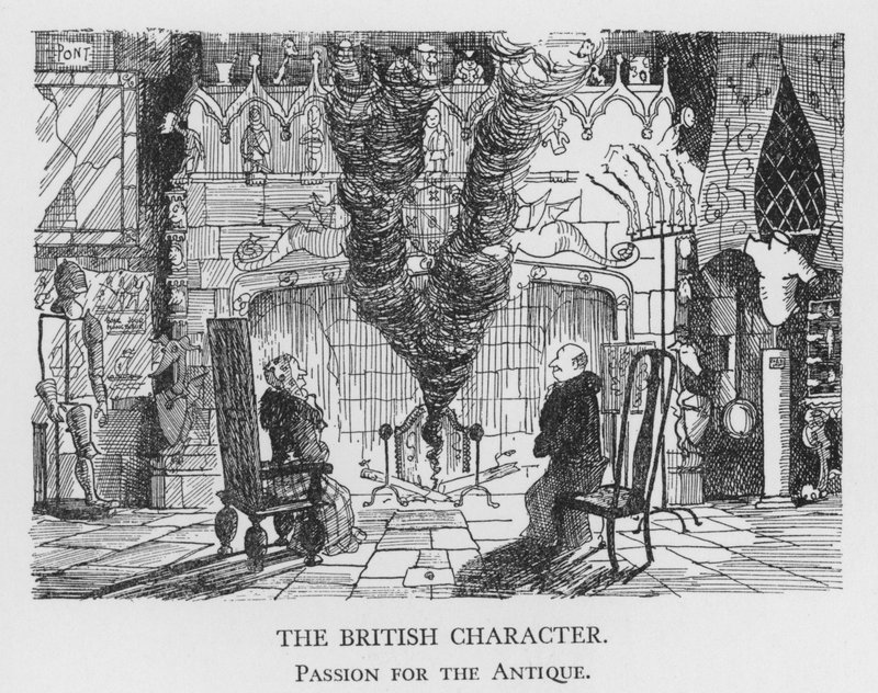 The British Character, Passion for the Antique by Pont