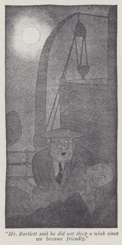Illustration for Gentlemen Prefer Blondes by Anita Loos by Ralph Barton