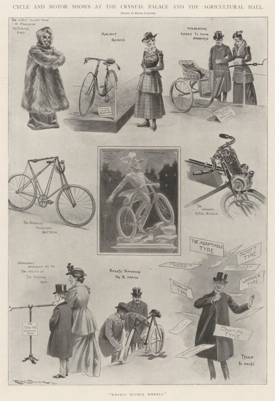 Cycle and Motor Shows at the Crystal Palace and the Agricultural Hall by Ralph Cleaver