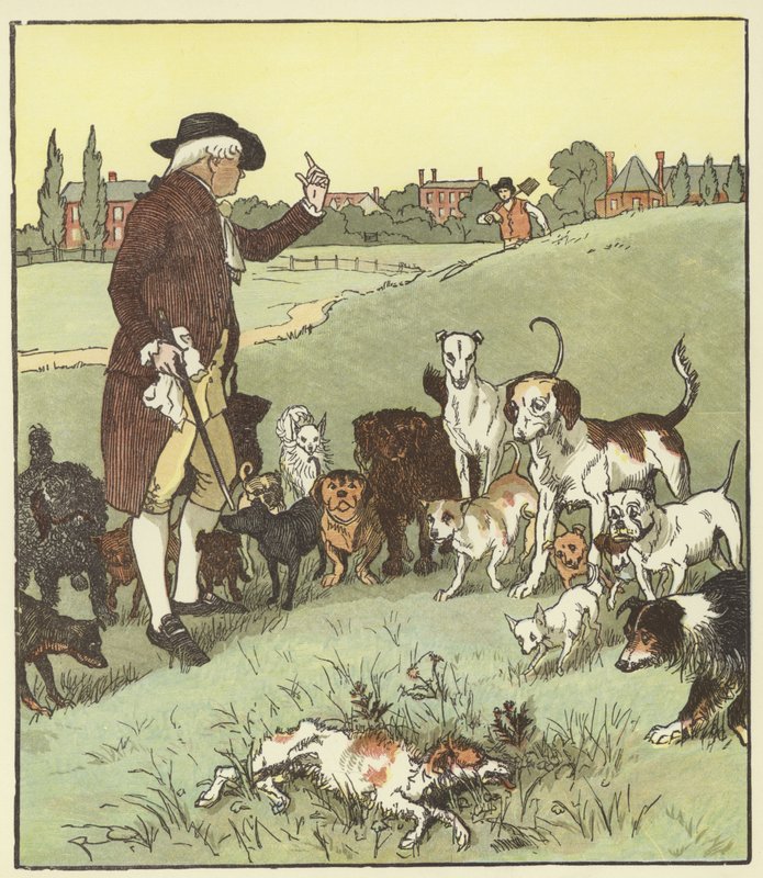 An Elegy On The Death Of A Mad Dog by Randolph Caldecott