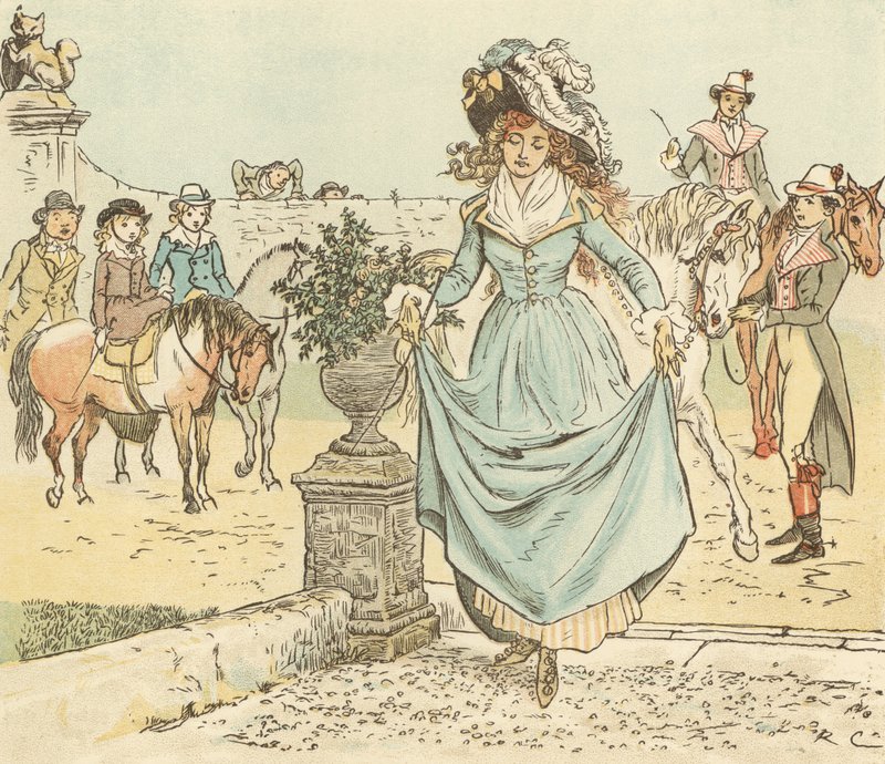 Ride a Cock Horse to Banbury Cross by Randolph Caldecott