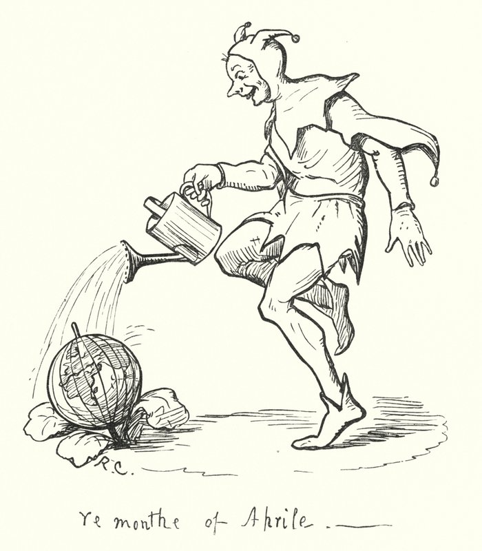 The month of April by Randolph Caldecott