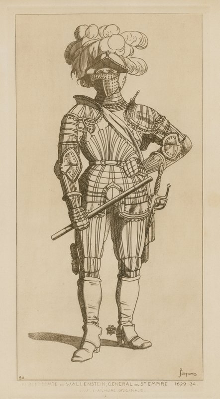 Albert, Count of Wallenstein and General of the Holy Empire, 1629-34 by Raphael Jacquemin