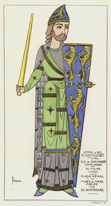 Geoffrey Plantagenet by Raphael Jacquemin