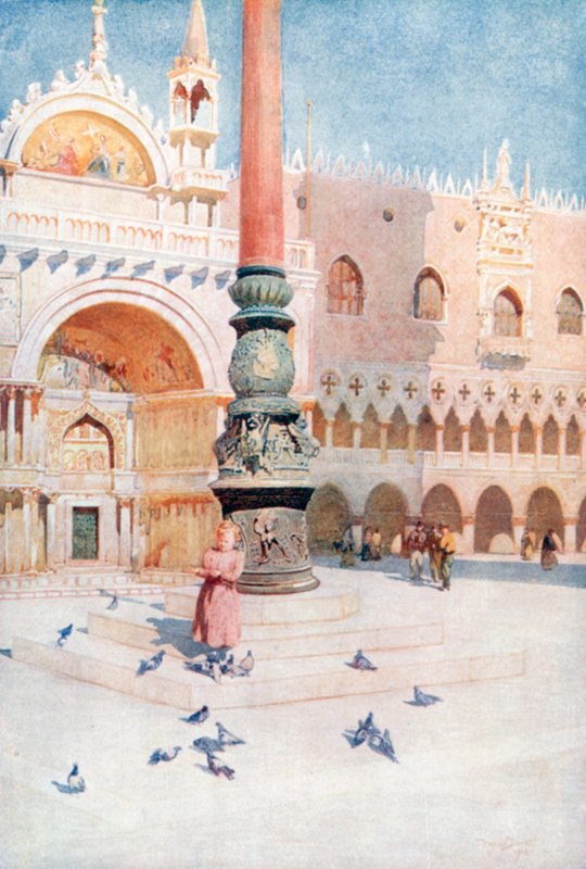 The Shadow of the Campanile by Reginald Barratt