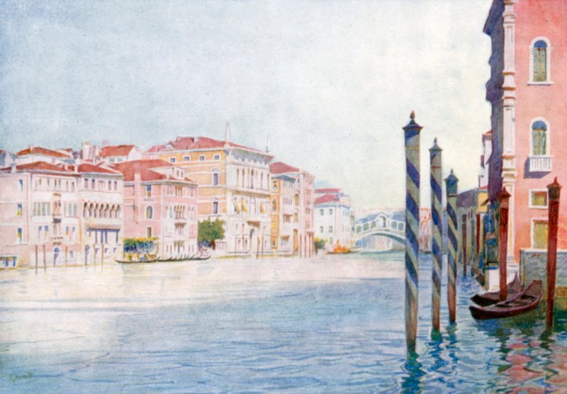 View on Grand Canal from San Angelo by Reginald Barratt