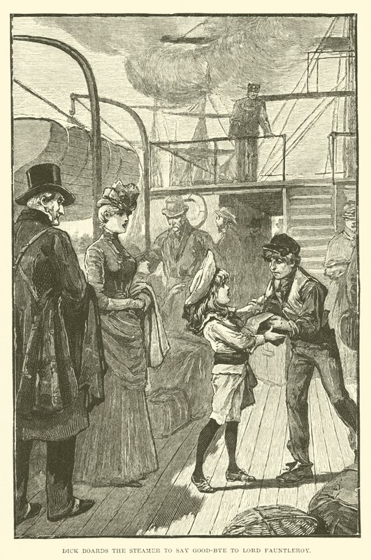 Illustration for Little Lord Fauntleroy by Reginald Bathurst Birch