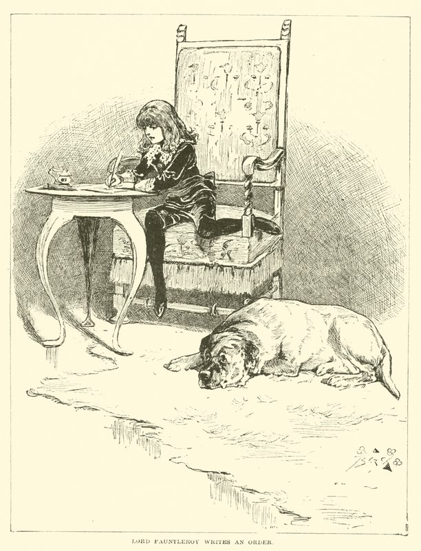 Illustration for Little Lord Fauntleroy by Reginald Bathurst Birch