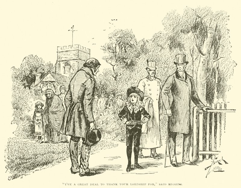 Illustration for Little Lord Fauntleroy by Reginald Bathurst Birch