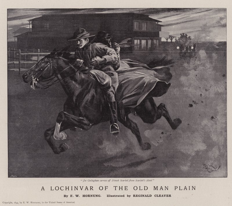 A Lochinvar of the Old Man Plain by Reginald Thomas Cleaver