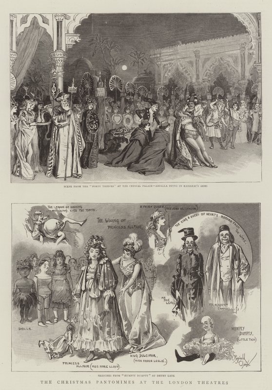 The Christmas Pantomimes at the London Theatres by Reginald Thomas Cleaver