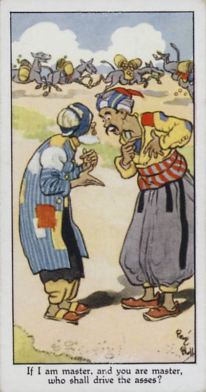 If I am Master, and You are Master, Who Shall Drive the Asses? by René Bull