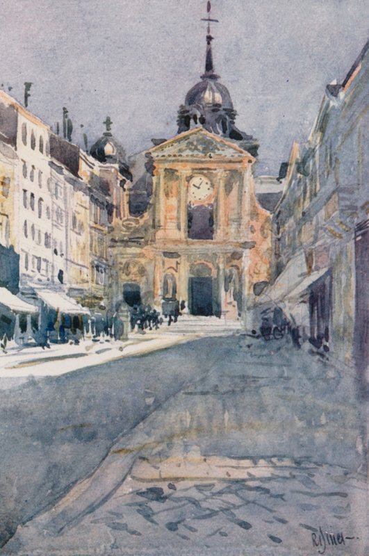 Church of Notre Dame at Versailles, Versailles by Rene Binet
