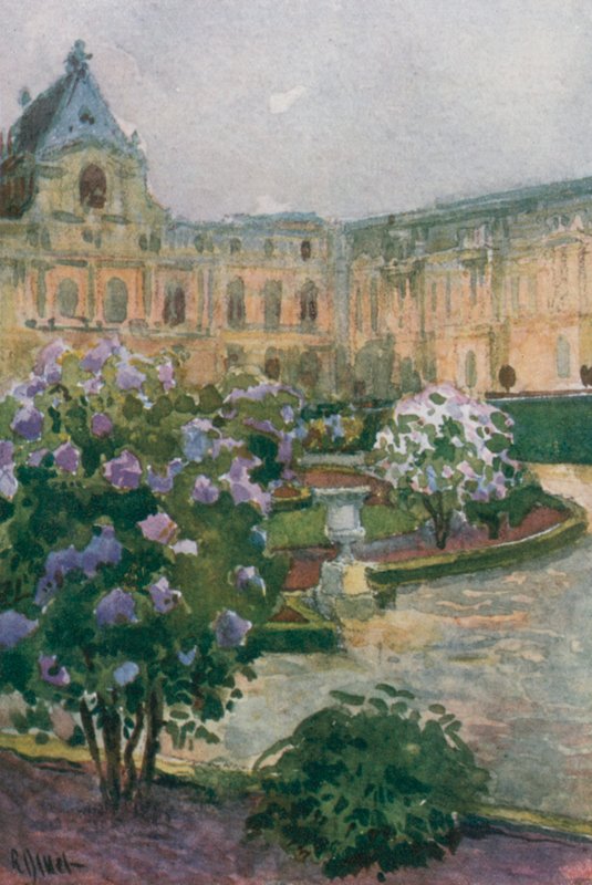 Northern Parterre and Chapel, Versailles by Rene Binet