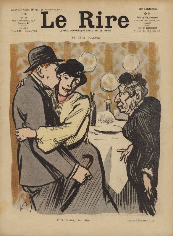 Illustration for Le Rire by Rene George Hermann Paul