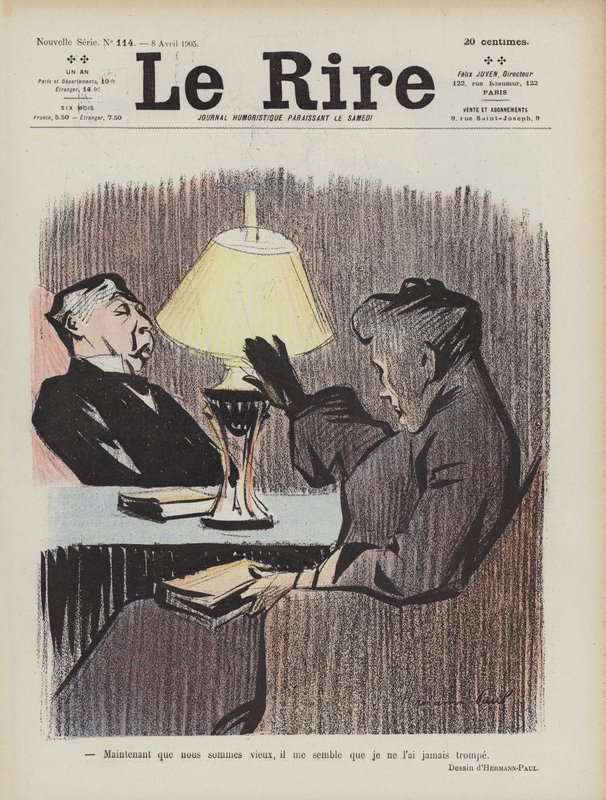 Illustration for Le Rire by Rene George Hermann Paul