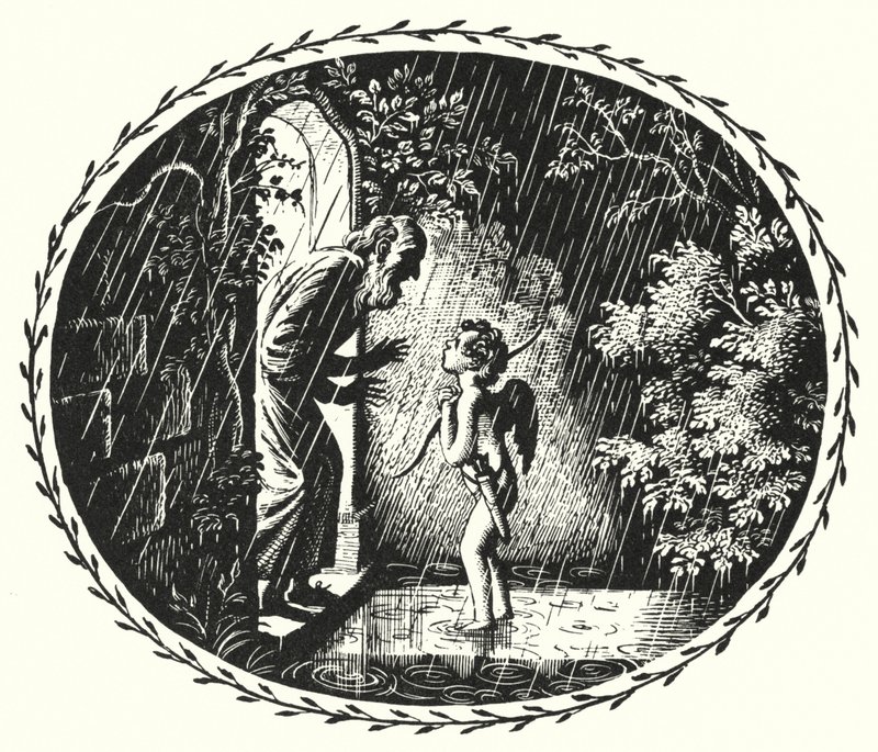 Hans Christian Andersen: The Naughty Boy by Rex (after) Whistler