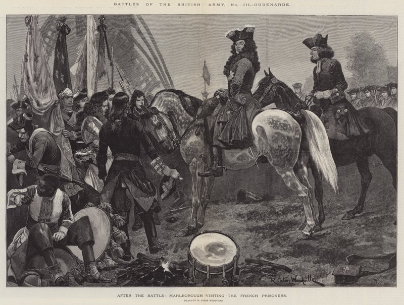 Battles of the British Army, Oudenarde by Richard Caton Woodville junior