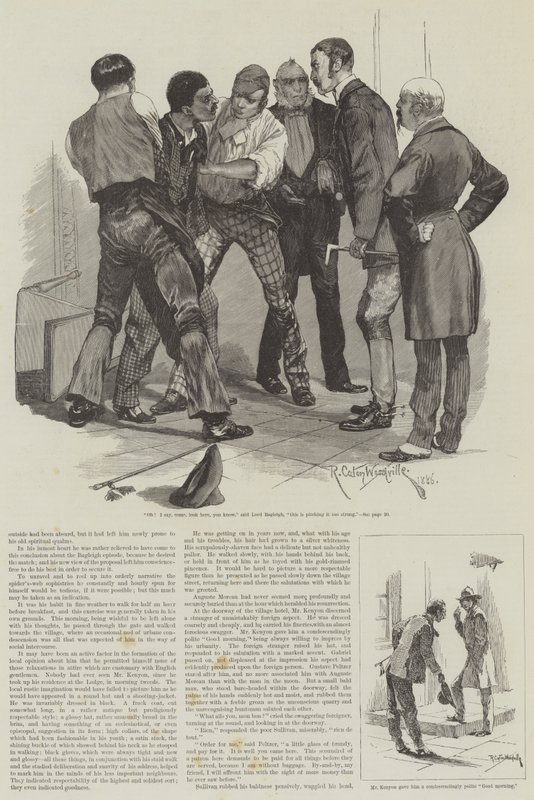 Cynic Fortune, A Tale of a Man with a Conscience, by David Christie Murray by Richard Caton Woodville junior