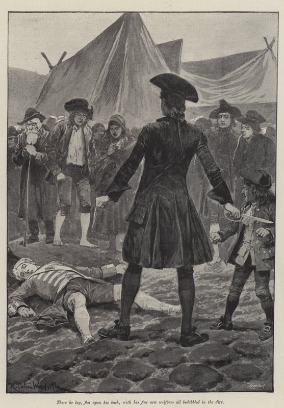 Illustration for A Colonel of The Empire by Richard Caton Woodville junior