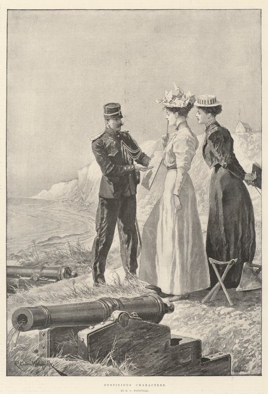 Suspicious Characters by Richard Caton Woodville junior