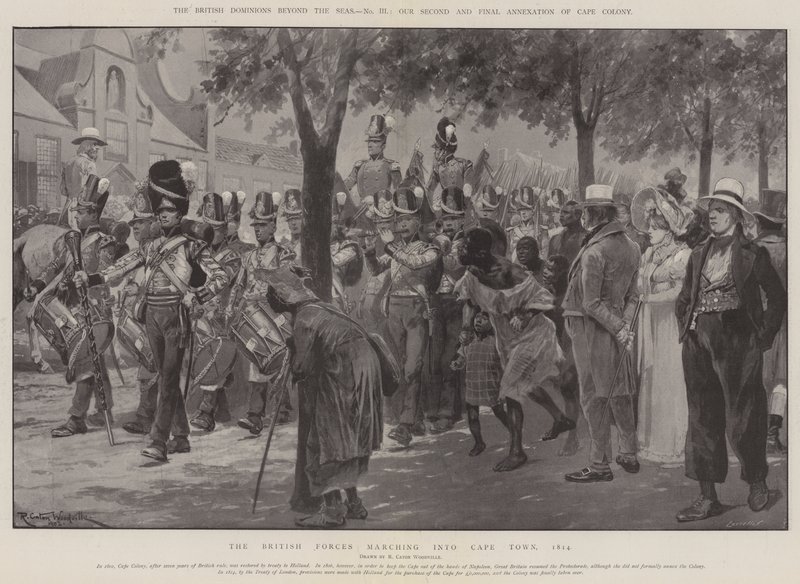 The British Dominions Beyond the Seas, Our Second and Final Annexation of Cape Colony by Richard Caton Woodville junior
