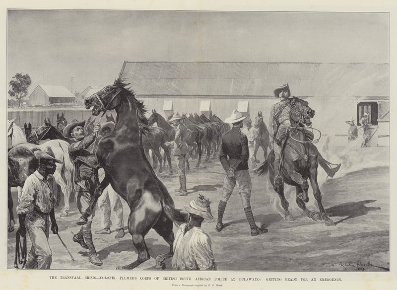 The Transvaal Crisis, Colonel Plumer