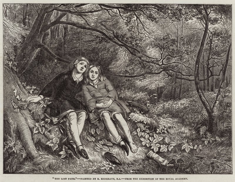 The Lost Path by Richard Redgrave