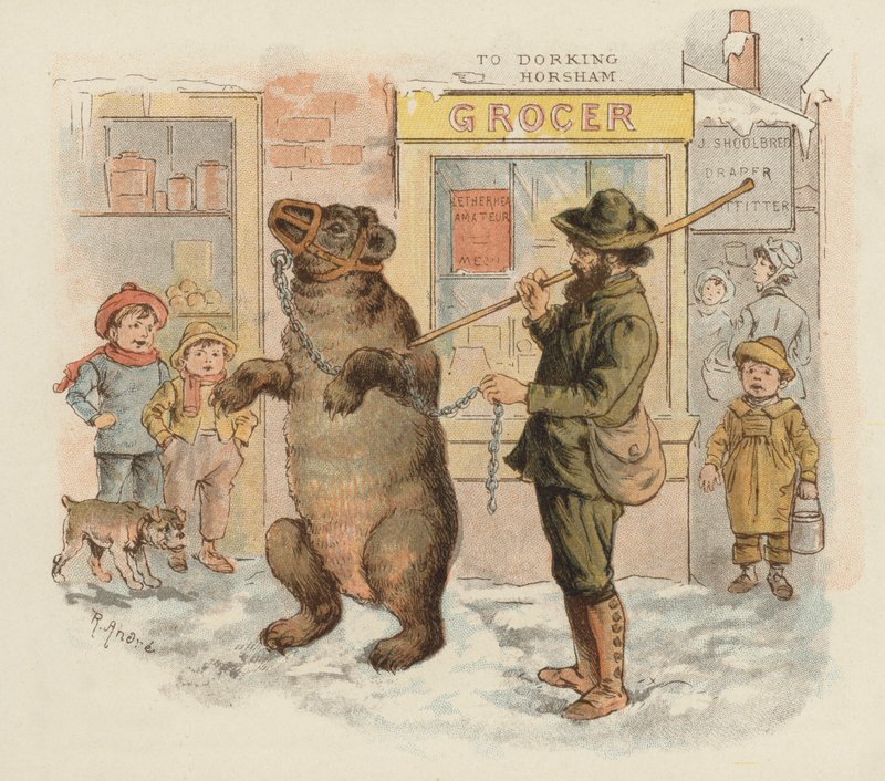 Performing Bear by Richard Andre