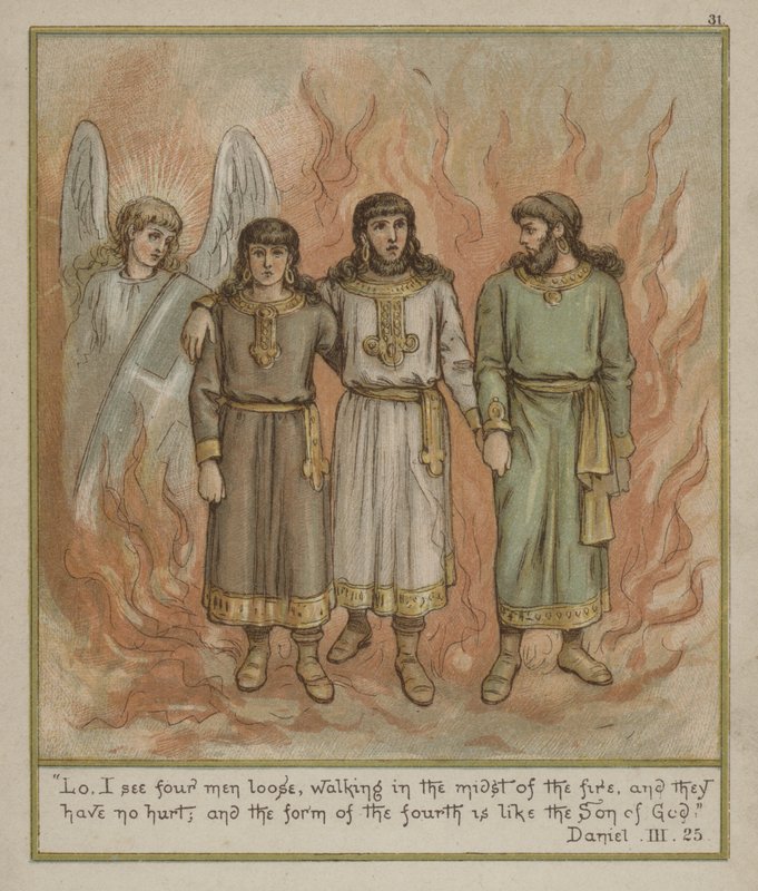 Shadrach, Meshach, and Abed-Nego by Richard Andre