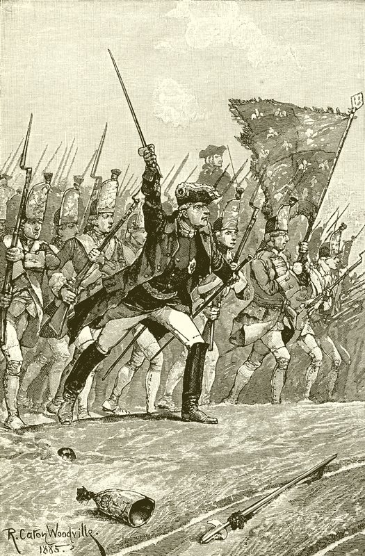George II at Dettingen by Richard Caton Woodville junior
