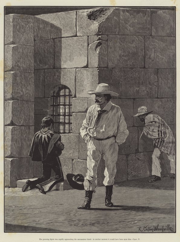 Maruja, by Bret Harte by Richard Caton Woodville junior