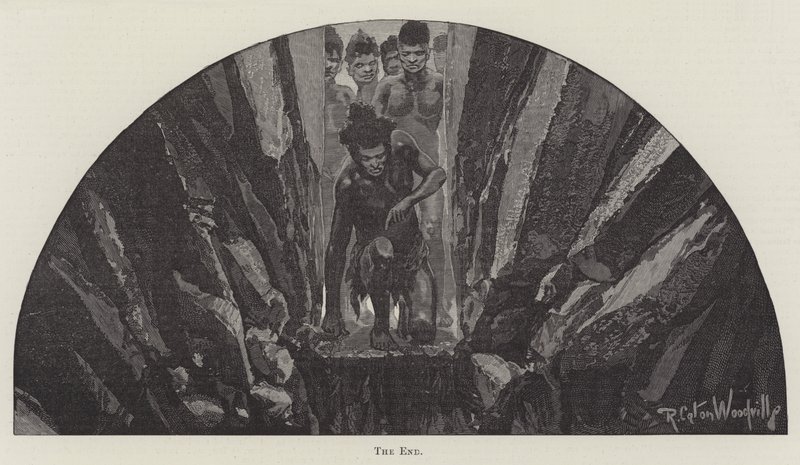 Nada the Lily, by H Rider Haggard by Richard Caton Woodville junior