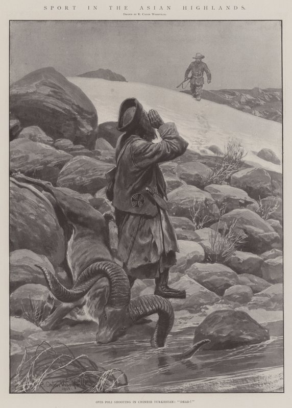 Sport in the Asian Highlands by Richard Caton Woodville junior