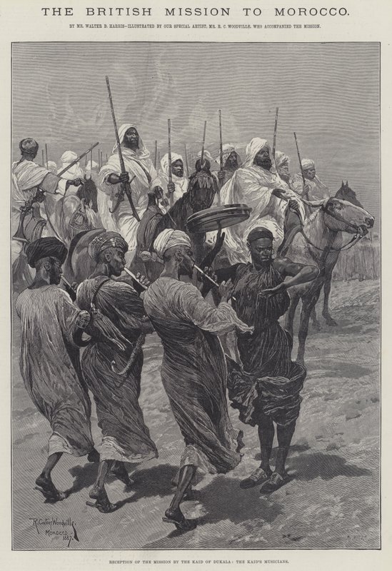 The British Mission to Morocco by Richard Caton Woodville junior