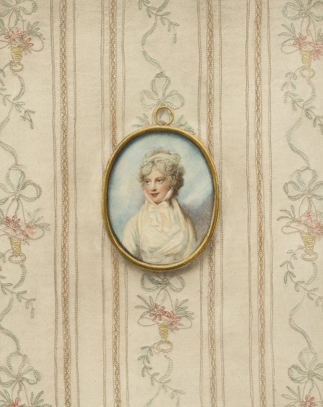 Portrait of Princess Sophia, 5th Daughter of King George III by Richard Cosway